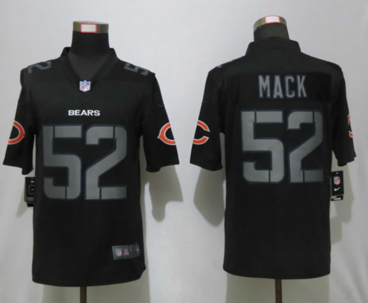 Nike Bears 52 Khalil Mack Black Vapor Impact Limited Jersey,We sell and wholesale Nike Bears 52 Khalil Mack Black Vapor Impact Limited Jersey on line form chian!